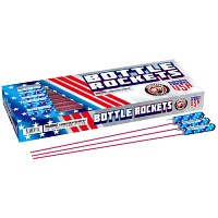Dominator USA 100 Pack Bottle Rocket Fireworks For Sale - Bottle Rockets 