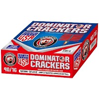 Fireworks - Firecrackers - Dominator USA Firecrackers 16s Half Brick