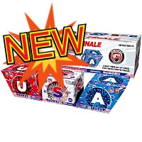 USA Grand Finale 500g Fireworks Assortment Fireworks For Sale - 500G Firework Cakes 