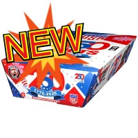 Celebrate America 250 Shot Zipper 500g Fireworks Cake Fireworks For Sale - 500G Firework Cakes 