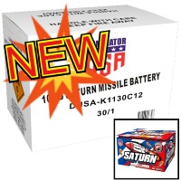 Fireworks - Wholesale Fireworks - 100 Shot Saturn Missile Wholesale Case 30/1