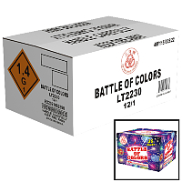 Battle of Colors Wholesale Case 12/1 Fireworks For Sale - Wholesale Fireworks 