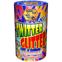 Twitter Glitter XL Fireworks For Sale - 200G Multi-Shot Cake Aerials 