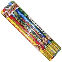 10 Ball Magical Roman Candle 6 Piece Fireworks For Sale - Roman Candles 