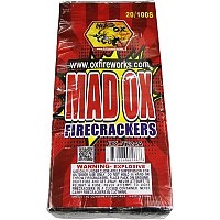 Fireworks - Firecrackers - Mad Ox Firecrackers 100s Brick