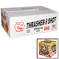 Fireworks - 500g Firework Cakes - Thrasher Wholesale Case 6/1