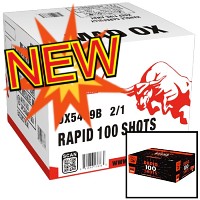 Fireworks - Wholesale Fireworks - Rapid 100 Shots 500g Wholesale Case 2/1