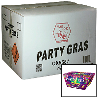 Fireworks - 500g Firework Cakes - Party Gras Wholesale Case 4/1