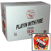 Playin with Fire Wholesale Case 6/1 Fireworks For Sale - Wholesale Fireworks 