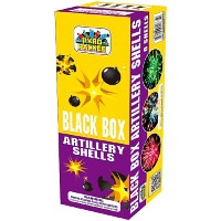 Black Box Artillery Compact Box 6 Shot Fireworks For Sale - Reloadable Artillery Shells 
