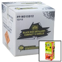 Black Box Artillery 12 Shot Wholesale Case 12/12 Fireworks For Sale - Wholesale Fireworks 
