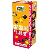 Crackling Artillery Compact Box 6 Shot Fireworks For Sale - Reloadable Artillery Shells 