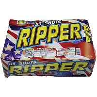 Fireworks - 200G Multi-Shot Cake Aerials - Ripper Zipper Fan