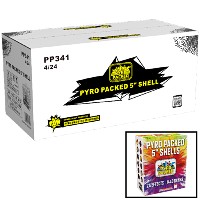 Fireworks - Wholesale Fireworks - Pyro Packed 5 inch Shootin Shells Wholesale Case 4/24