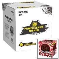 Power Series Nishiki Wholesale Case 8/1 Fireworks For Sale - Wholesale Fireworks 