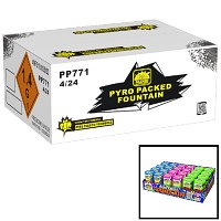 Fireworks - Wholesale Fireworks - Pyro Packed Micro Fountain Wholesale Case 4/24