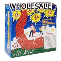 Fireworks - Wholesale Fireworks - All Red Celebration Crackers 5K TAU Wholesale Case 12/1